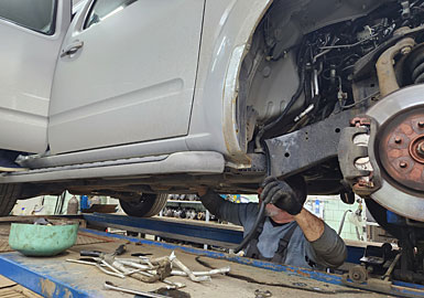 Фото 2 - Замена второго контура системы автокондиционера на шланги Nissan Pathfinder